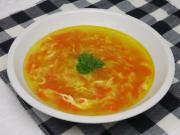Vajíčková polievka s mrkvou